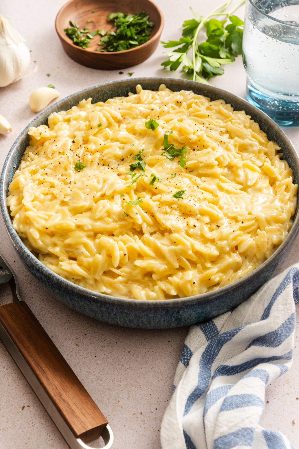 Garlic Parmesan Orzo | Exclusive