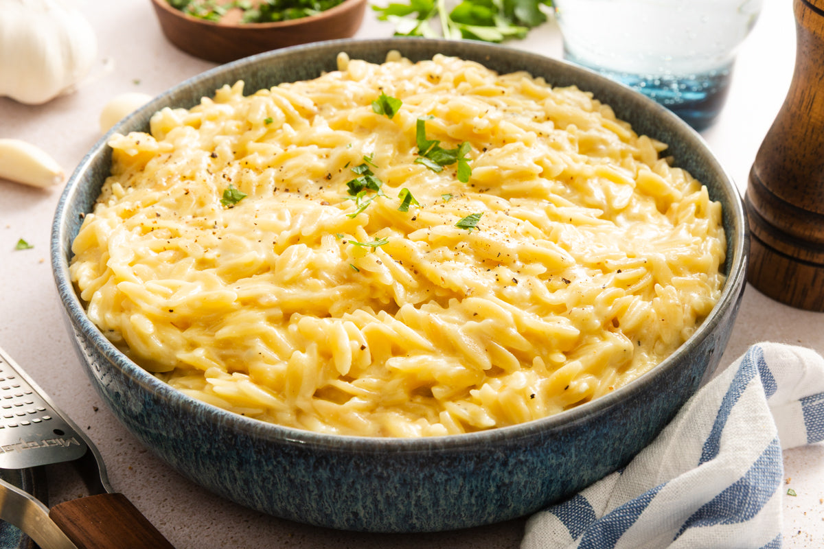 Garlic Parmesan Orzo | Exclusive