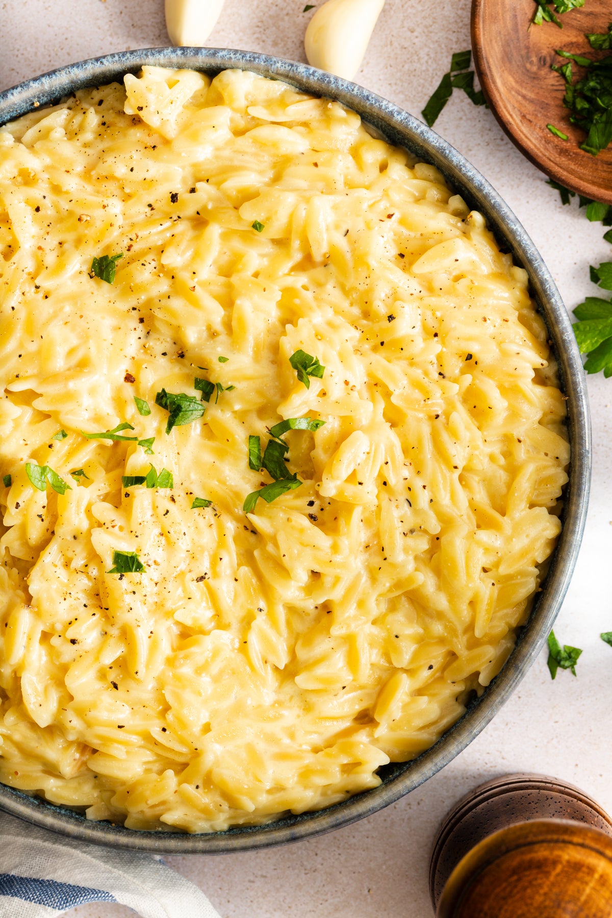 Garlic Parmesan Orzo | Exclusive