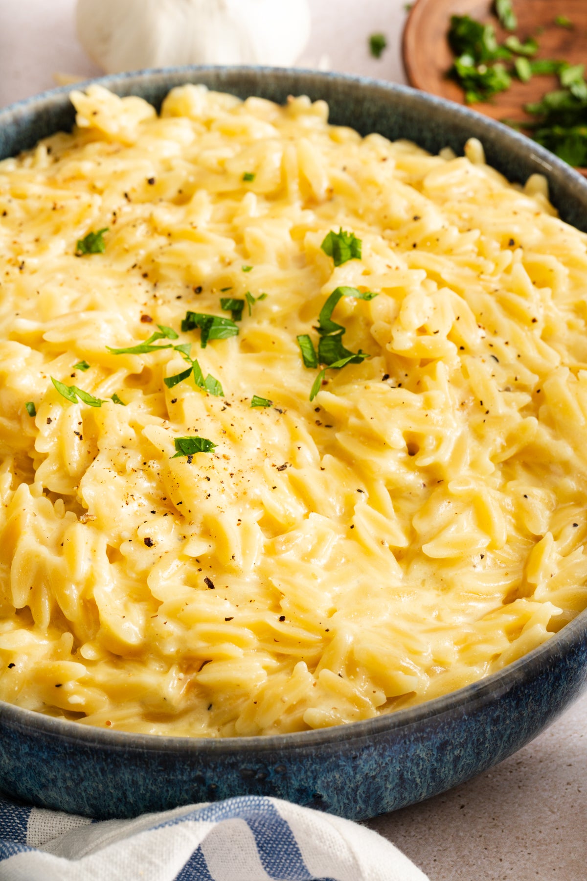 Garlic Parmesan Orzo | Exclusive