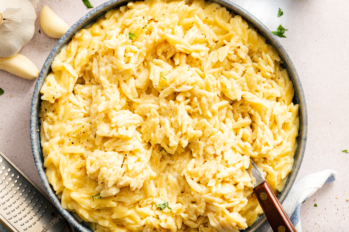 Garlic Parmesan Orzo | Exclusive