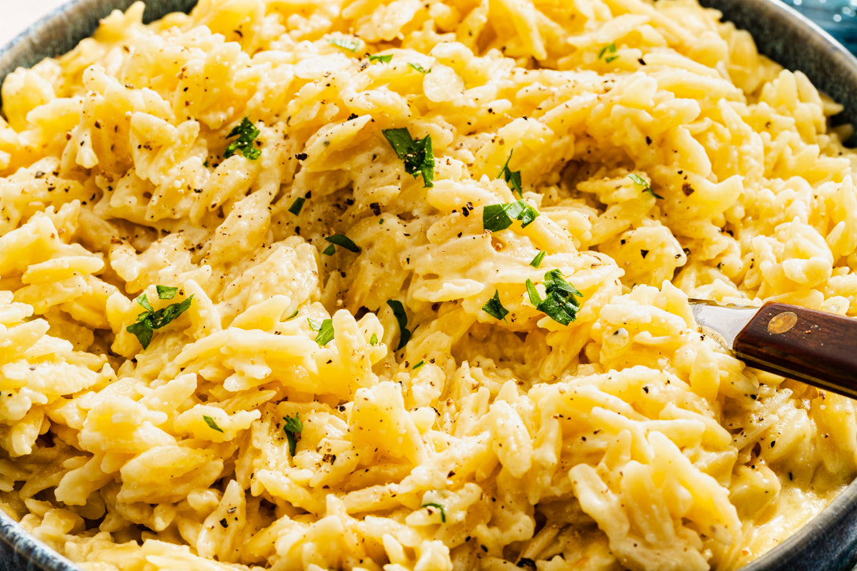 Garlic Parmesan Orzo | Exclusive