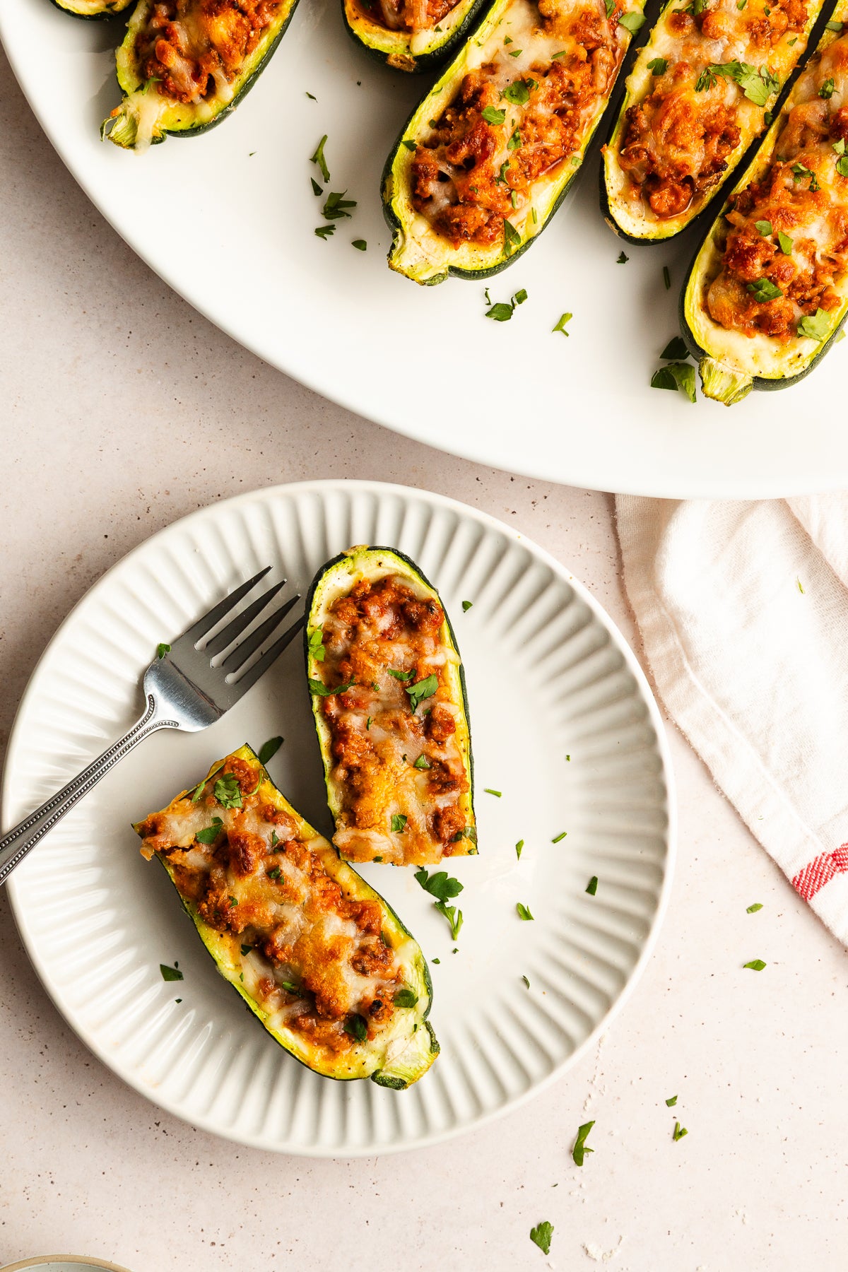 Stuffed Zucchini Boats | Exclusive