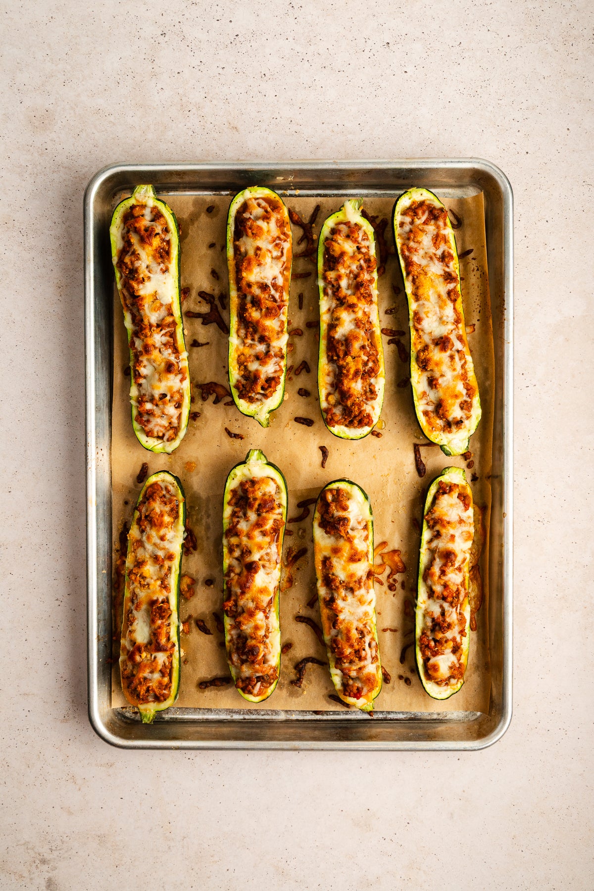 Stuffed Zucchini Boats | Exclusive