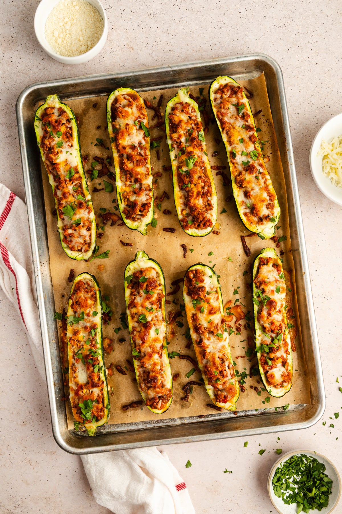Stuffed Zucchini Boats | Exclusive